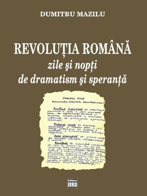 cover image of REVOLUTIA ROMANA